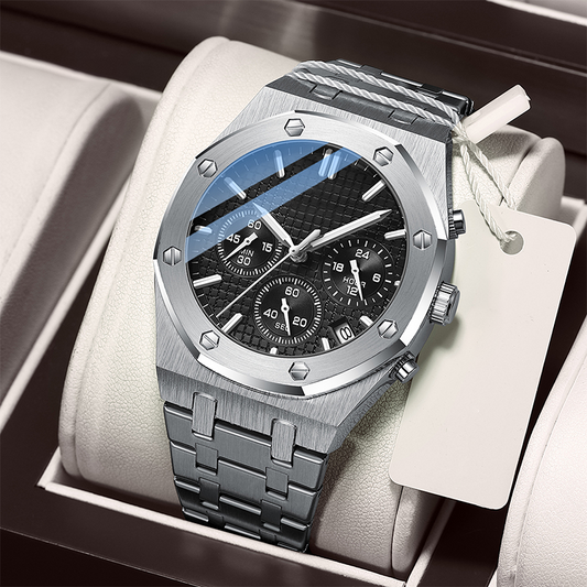 Men's Waterproof & Luminous Quartz Watch