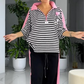 🌴Summer Specials💗Women's Trendy Striped Top & Pants  (2-Piece Set)