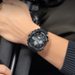 Men’s Analog Digital Steel Watch with Alarm
