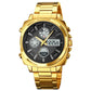 Men’s Analog Digital Steel Watch with Alarm