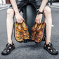 🔥Men's Breathable Knit Faux Leather Sandals👣