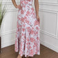 🏖️Summer Specials🌴Women's Floral Print Dress with Pleated Hem