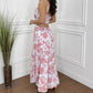 🏖️Summer Specials🌴Women's Floral Print Dress with Pleated Hem