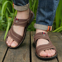 Men's Summer Breathable Sandals with Adjustable Strap