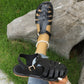 Women's Fashionable Hollow Closed Toe Flat Sandals