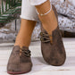 ✨ Women's New Soft Synthetic Leather Flat Shoes
