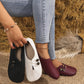 ✨ Women's New Soft Synthetic Leather Flat Shoes