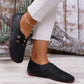 ✨ Women's New Soft Synthetic Leather Flat Shoes