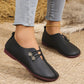 ✨ Women's New Soft Synthetic Leather Flat Shoes