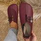 ✨ Women's New Soft Synthetic Leather Flat Shoes