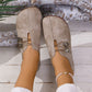 ✨ Women's New Soft Synthetic Leather Flat Shoes