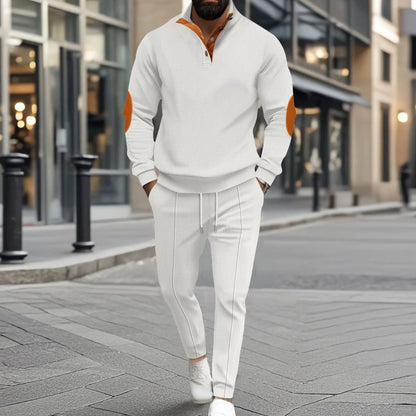 ✈️ Free shipping 🔥 Men's Knit Half-Zip Casual Sweatshirt & Pants Set