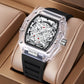 🎁Fashion Hollowed Men Watches-Limited 49%off