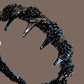Pretty Black Beaded Everyday Headband