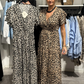 🔥Summer Hot Sale 50％ OFF💝Women’s Fashion Leopard Print Maxi Dress