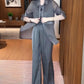 🌟 Women's 3-Piece Shirt Jacket, Vest and Pants Set