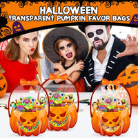 🎃LIMITED-TIME 58% OFF🍬50K+ SOLD👻 Halloween Treat Bags – Pumpkin Design, Resealable Zipper – Easy Carry Handle – 10-Pack – Ideal for Trick-or-Treat & Parties! 🛡️💨