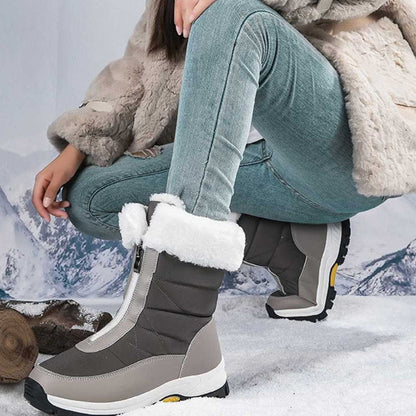 🔥LAST WEEK SALE 50% OFF🔥 Women’s Non-Slip Warm Zipper Snow Boots