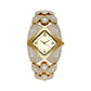 Women's Retro Quartz Watch with Sparkling Rhinestones