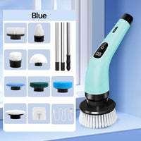 📢📢50% OFF !!!⏰9-IN-1 Electric Cleaning Brush