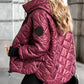 Women's Diamond Quilted Puffer Jacket
