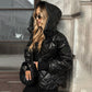 Women's Diamond Quilted Puffer Jacket