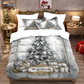 Festive Christmas 3-Piece Duvet Cover Set