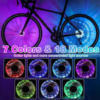 ✨ LED Cycling Wheel Hub Light for Night Riding
