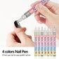 12-Color Professional Nail Art Pen Set