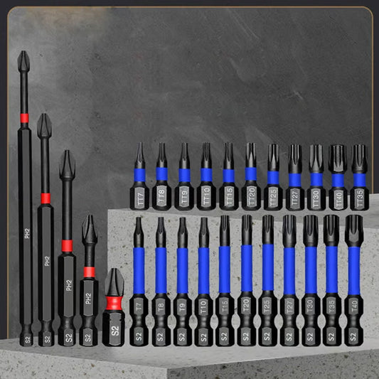 Magnetic Impact Screwdriver Bit Set