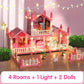 📢📢56% OFF!!⏰DIY Luminous Princess Castle Dollhouse