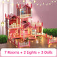 📢📢56% OFF!!⏰DIY Luminous Princess Castle Dollhouse