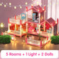📢📢56% OFF!!⏰DIY Luminous Princess Castle Dollhouse