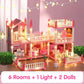 📢📢56% OFF!!⏰DIY Luminous Princess Castle Dollhouse