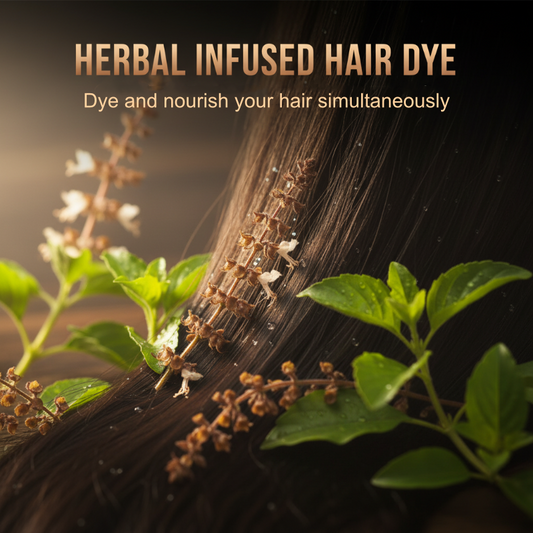 Gentle Foam Hair Dye with Plant Extracts