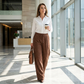 👖✨ 50% OFF! Casual Loose Fit Corduroy Trousers for Women – Wide-Leg, Adjustable Waist & Wrinkle-Resistant Retro Style— Free shipping for two pieces