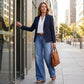 ⏳Limited-time 50% off⏰Women's Vintage High-Waist Wide-Leg Jeans👖