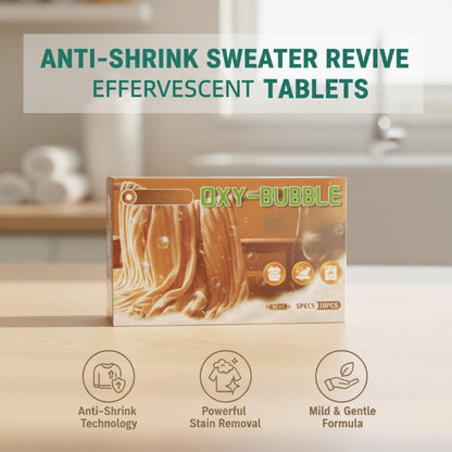 Anti-Shrink Sweater Revive Effervescent Tablets