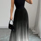 ⏳Limited-time 50% off⏰Ombre Pleated Sleeveless Mock Neck Maxi Dress❤️