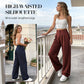 🏆2026 New Style 50% OFF💝Women's High Waisted Straight Leg Work Trousers with Side Pockets -✨Smart & Casual Look for Office and Beyond