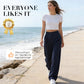 🏆2026 New Style 50% OFF💝Women's High Waisted Straight Leg Work Trousers with Side Pockets -✨Smart & Casual Look for Office and Beyond