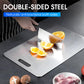 🔪🔥 55% OFF! Stainless Steel Household Thickened Anti-Mould Cutting Board – Heavy-Duty 304 Steel, Double-Sided Use, No Cracks No Bacteria ✨