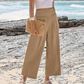 🎁Free Gift  🎁 🌸Spring Hot Sale-50% Off💃Women's Casual High-Waisted Straight-Leg Cropped Pants