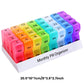 🥳2026 HOT SALE🥳 50% OFF! 4-Week Medication Travel Case – 31-day compartments, easy-open design. Ideal for seniors, vacations & weekly planning. 📅🔒