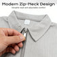 📢📢40% OFF !! ⏰Summer Casual Zip-Neck Shirt & Shorts Set