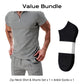 📢📢40% OFF !! ⏰Summer Casual Zip-Neck Shirt & Shorts Set