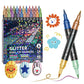 💖96 Colors Dual-Tip Glitter Marker Set