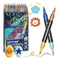💖96 Colors Dual-Tip Glitter Marker Set