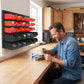 30-Bin Wall Mount Storage Organizer