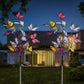 🦋Solar Butterfly Flower Lawn Light | Outdoor Courtyard Ground Plug Decorative Light | Villa Garden Landscape Waterproof Light | Automatic Lighting at Sunset